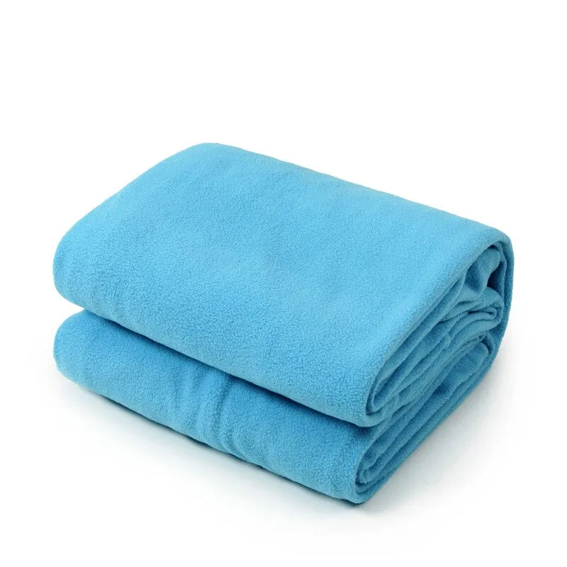 Portable Ultra-light Polar Fleece Sleeping Bag Outdoor Camping  Tent Bed Travel Warm Sleeping Bag