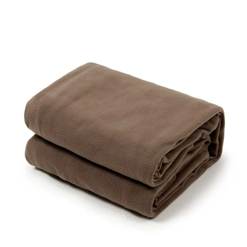 Portable Ultra-light Polar Fleece Sleeping Bag Outdoor Camping  Tent Bed Travel Warm Sleeping Bag