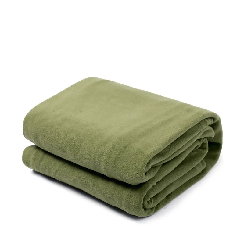 Portable Ultra-light Polar Fleece Sleeping Bag Outdoor Camping  Tent Bed Travel Warm Sleeping Bag