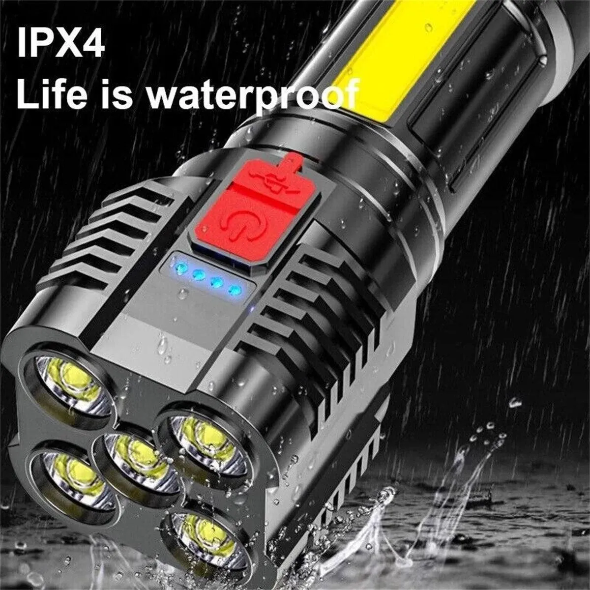 Powerful Handheld Tactical 10000 LM LED Flashlights