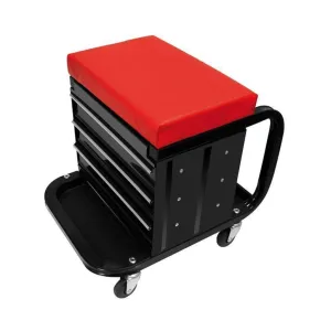 ProPlus Mobile Workshop Roller Seat with Storage 580526