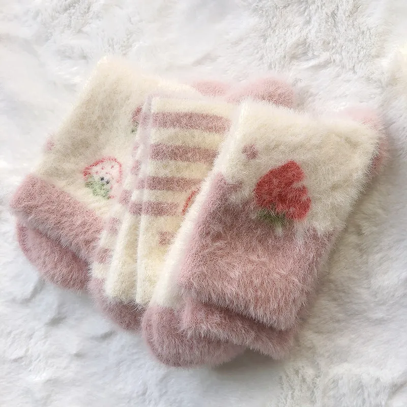 "Women's Thick Winter Floor Sleeping Socks for Ultimate Comfort"