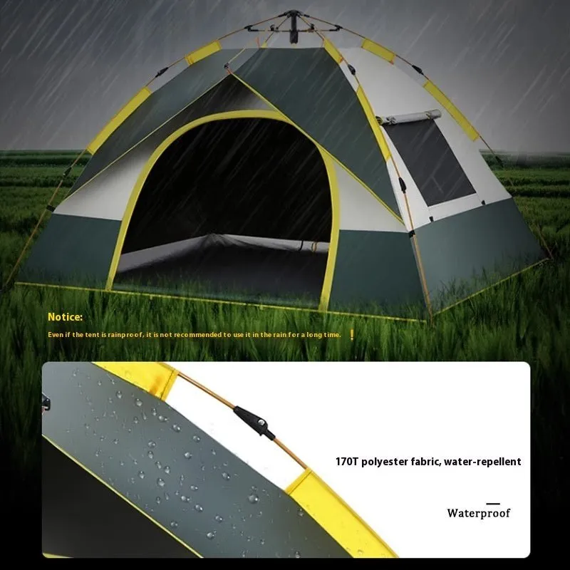 Sturdy Dark Green Outdoor Camping Tents