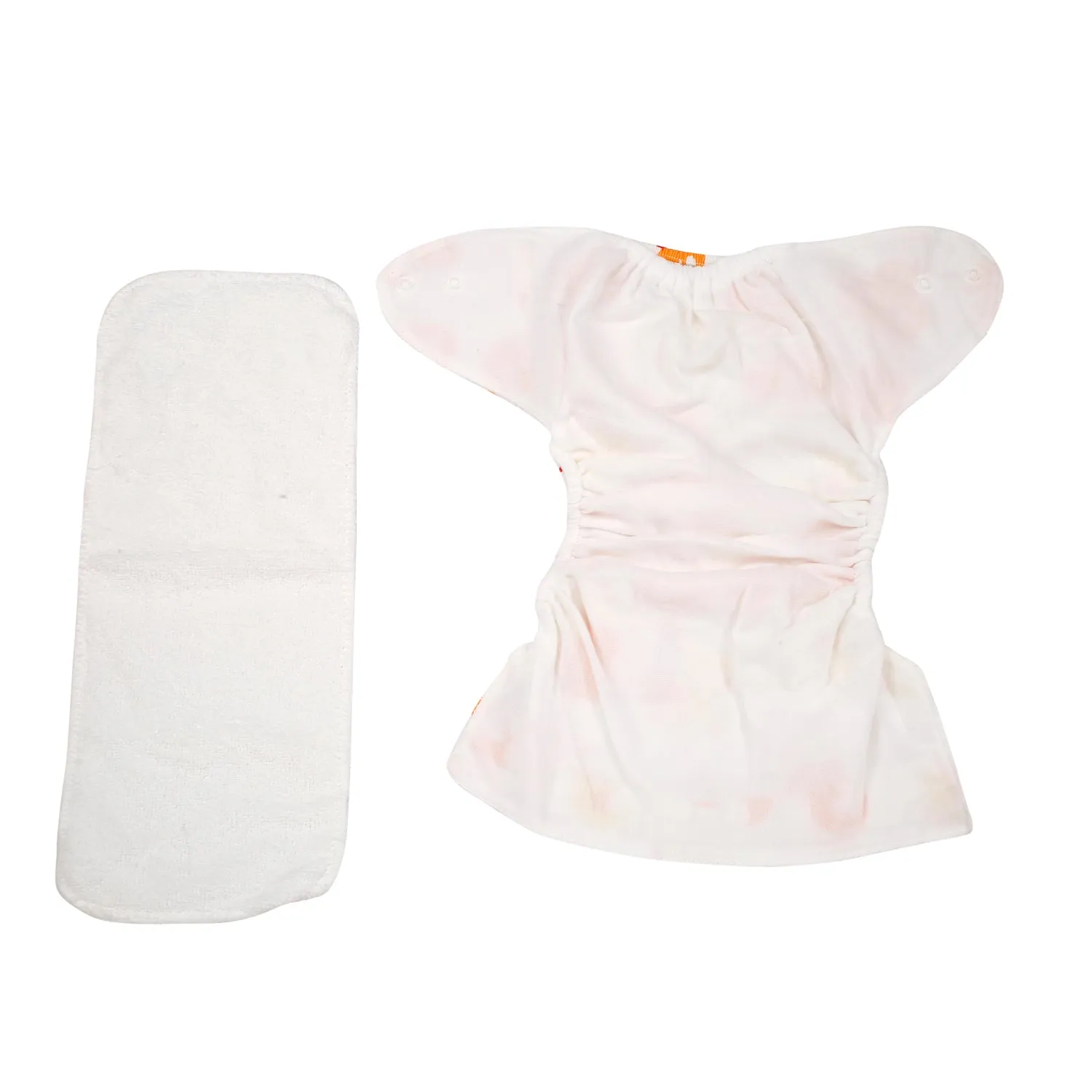 Sweet Ducklings Yellow And Orange Reusable Diaper