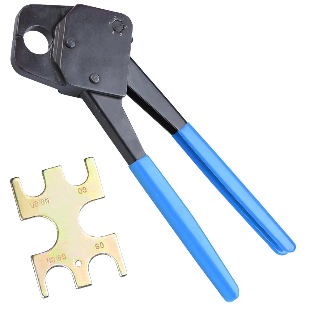 TheLAShop 3/4" PEX Crimper Crimping Tool w/ Gauge Color Optional