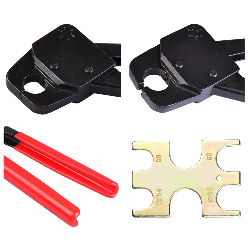 TheLAShop 3/4" PEX Crimper Crimping Tool w/ Gauge Color Optional