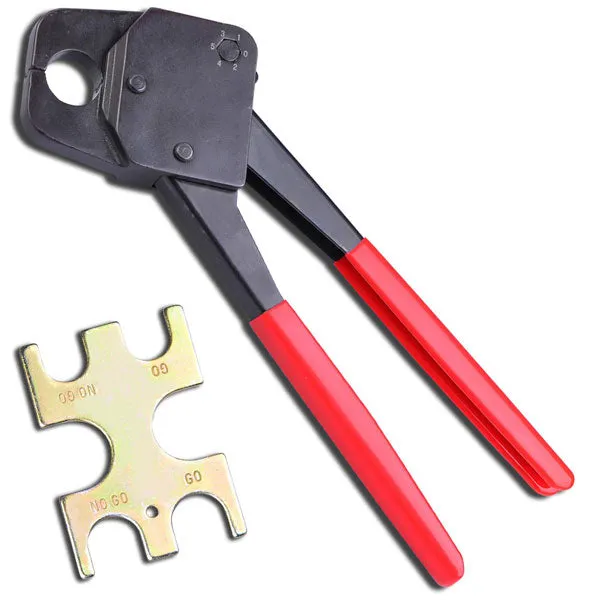 TheLAShop 3/4" PEX Crimper Crimping Tool w/ Gauge Color Optional