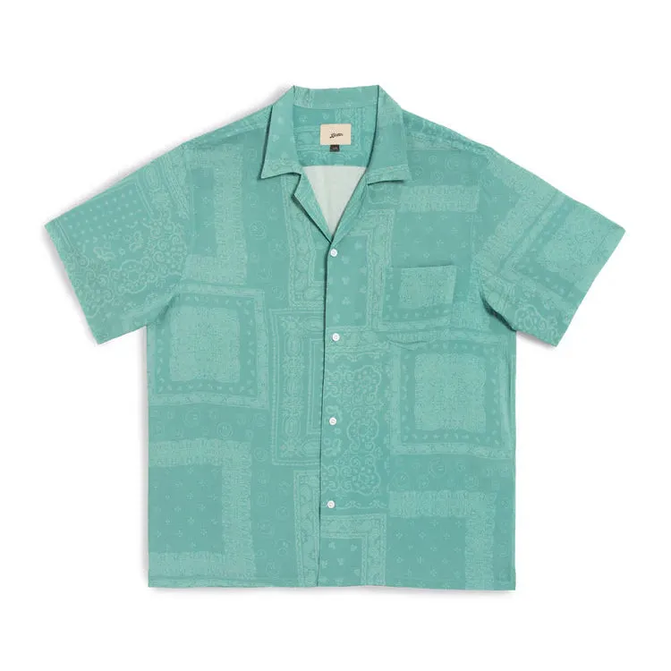 Tonal Bandana Camp Shirt