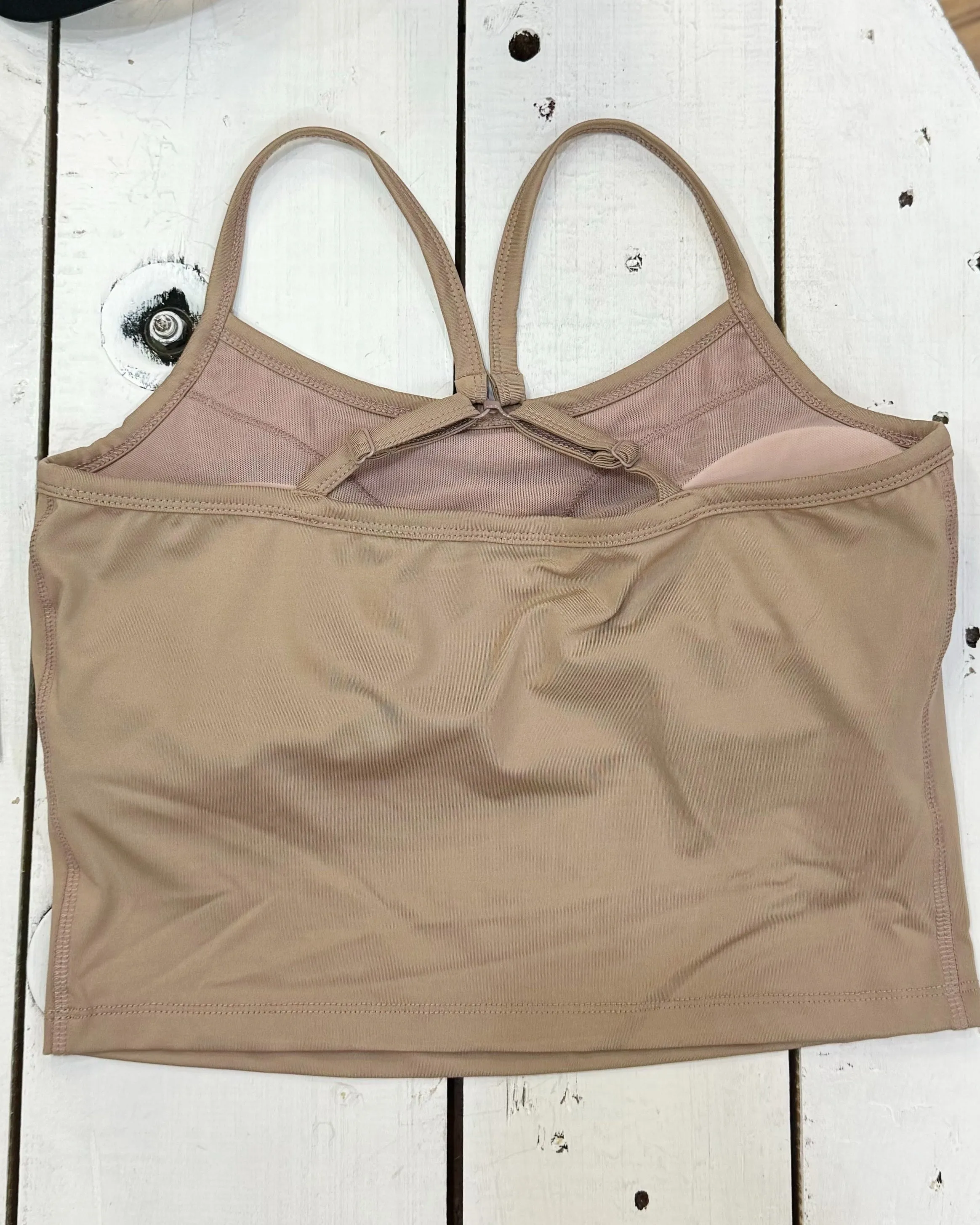 Trinity Athletic Brami in Red Bean