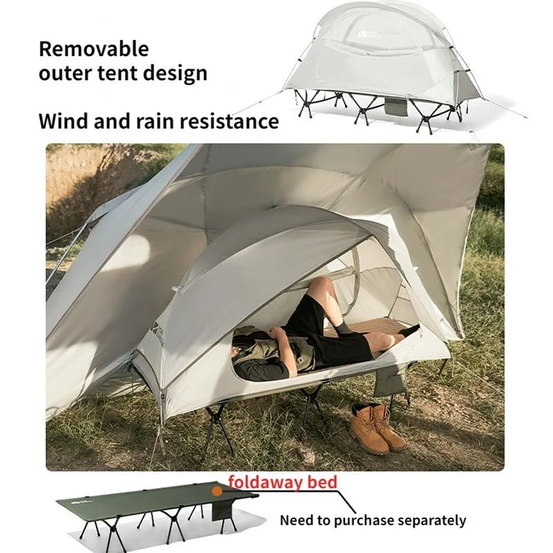 Ultra-Light Foldable Waterproof & Windproof Single Camping Tent