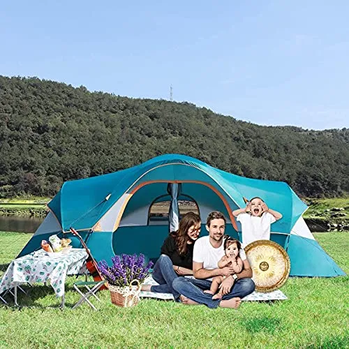 UNP Camping Tent 10-Person-Family Tents, Parties, Music Festival Tent