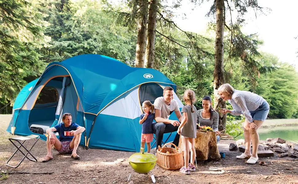 UNP Camping Tent 10-Person-Family Tents, Parties, Music Festival Tent