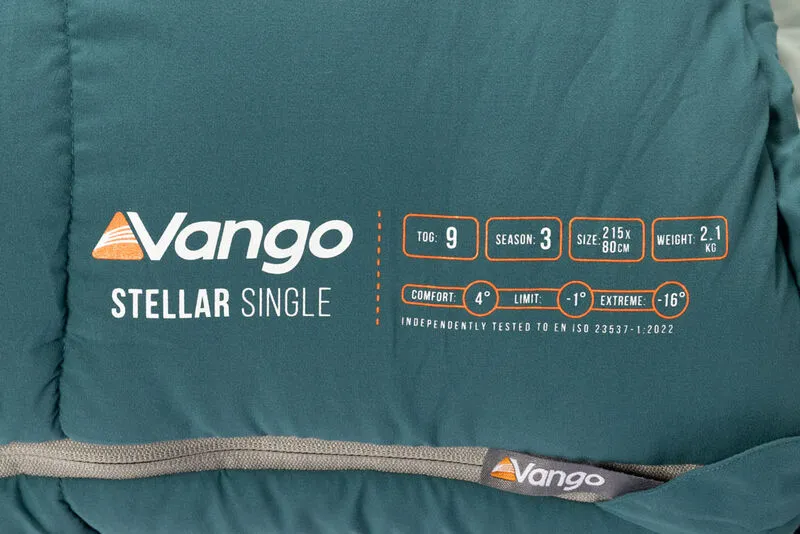 Vango Stellar Single Sleeping Bag Oasis