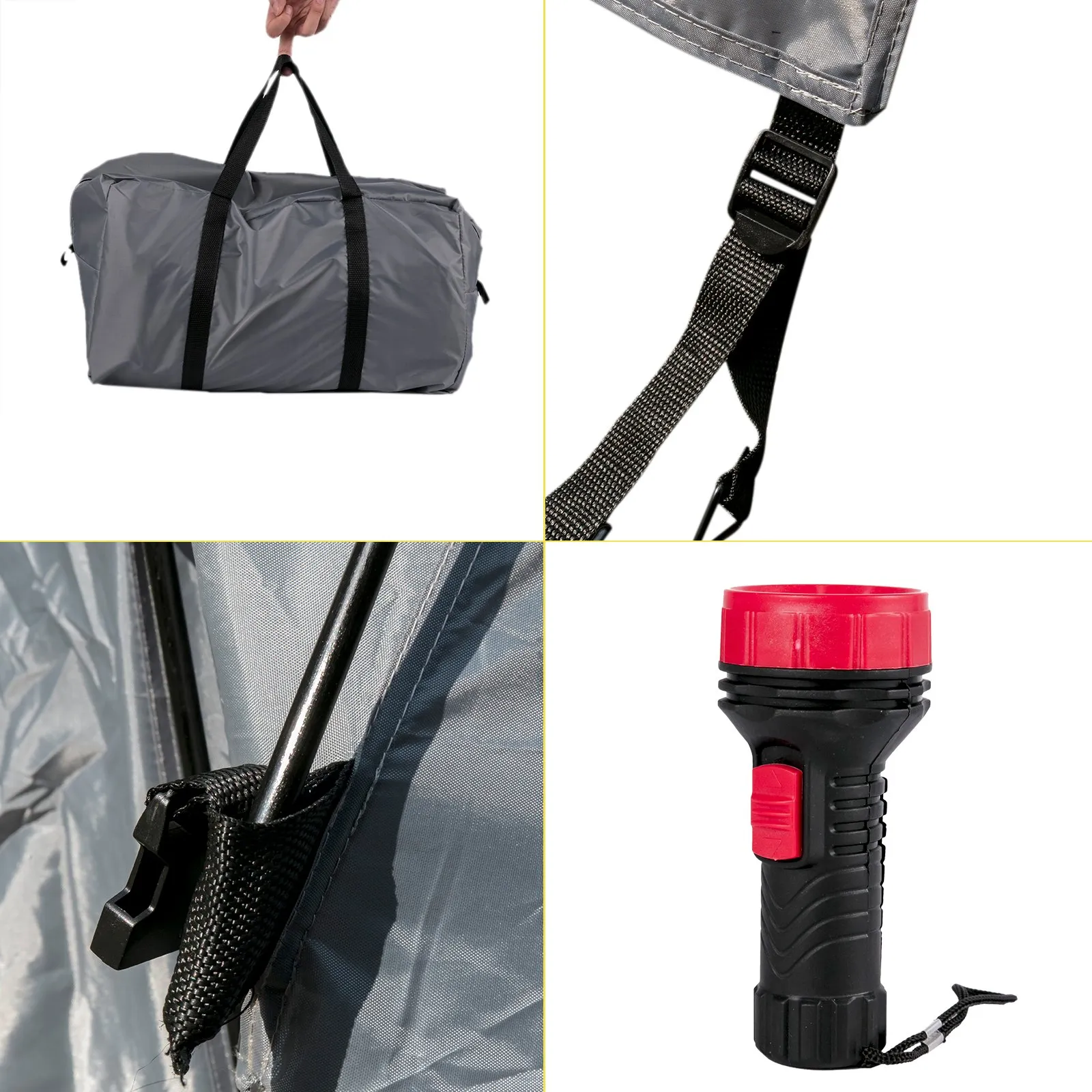 VEVOR Truck Tent 5-5.2 ft - Waterproof Pickup Tent for Mid Size Truck