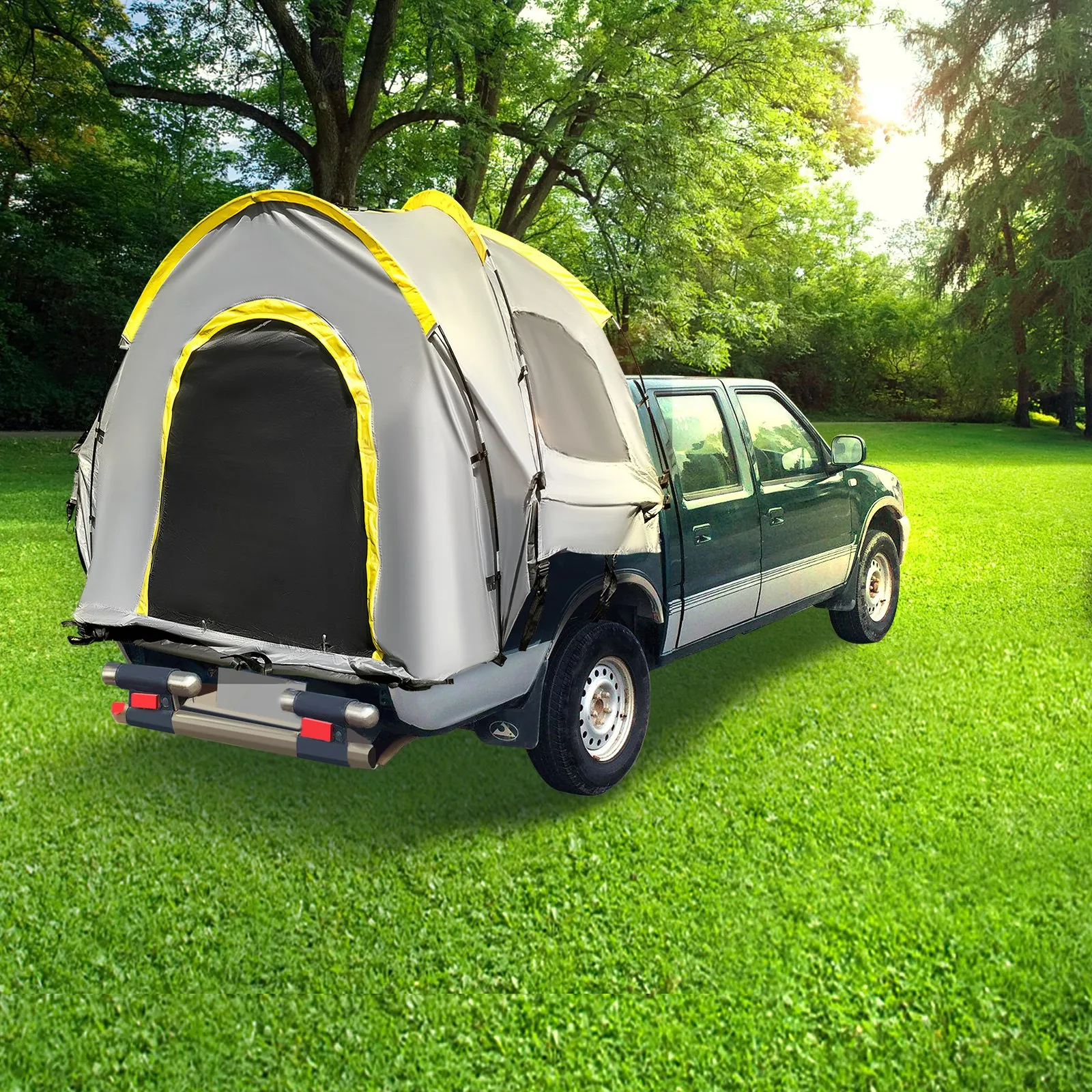 VEVOR Truck Tent 5-5.2 ft - Waterproof Pickup Tent for Mid Size Truck