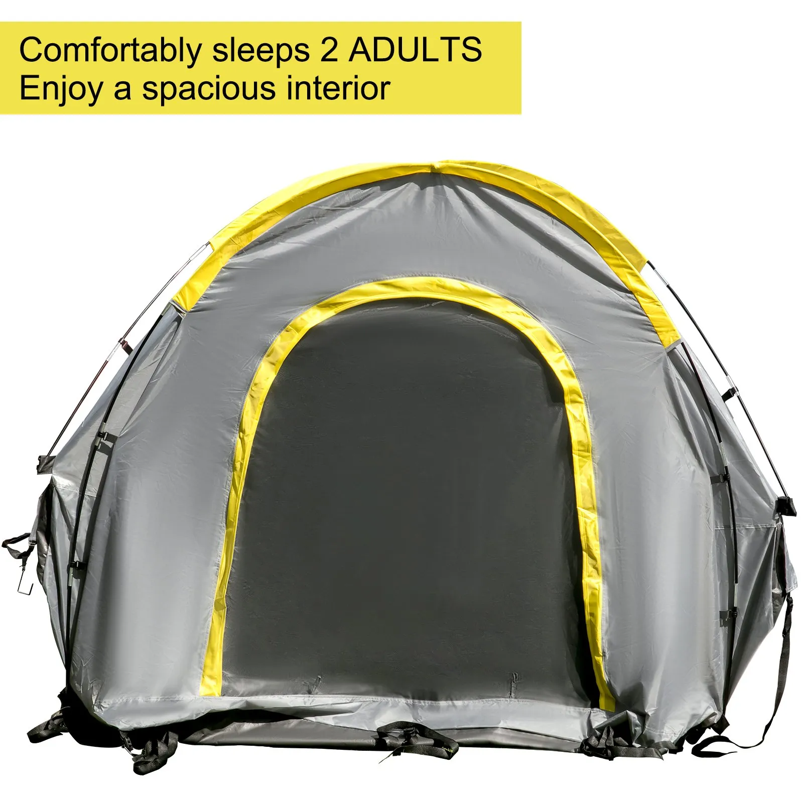 VEVOR Truck Tent 5-5.2 ft - Waterproof Pickup Tent for Mid Size Truck