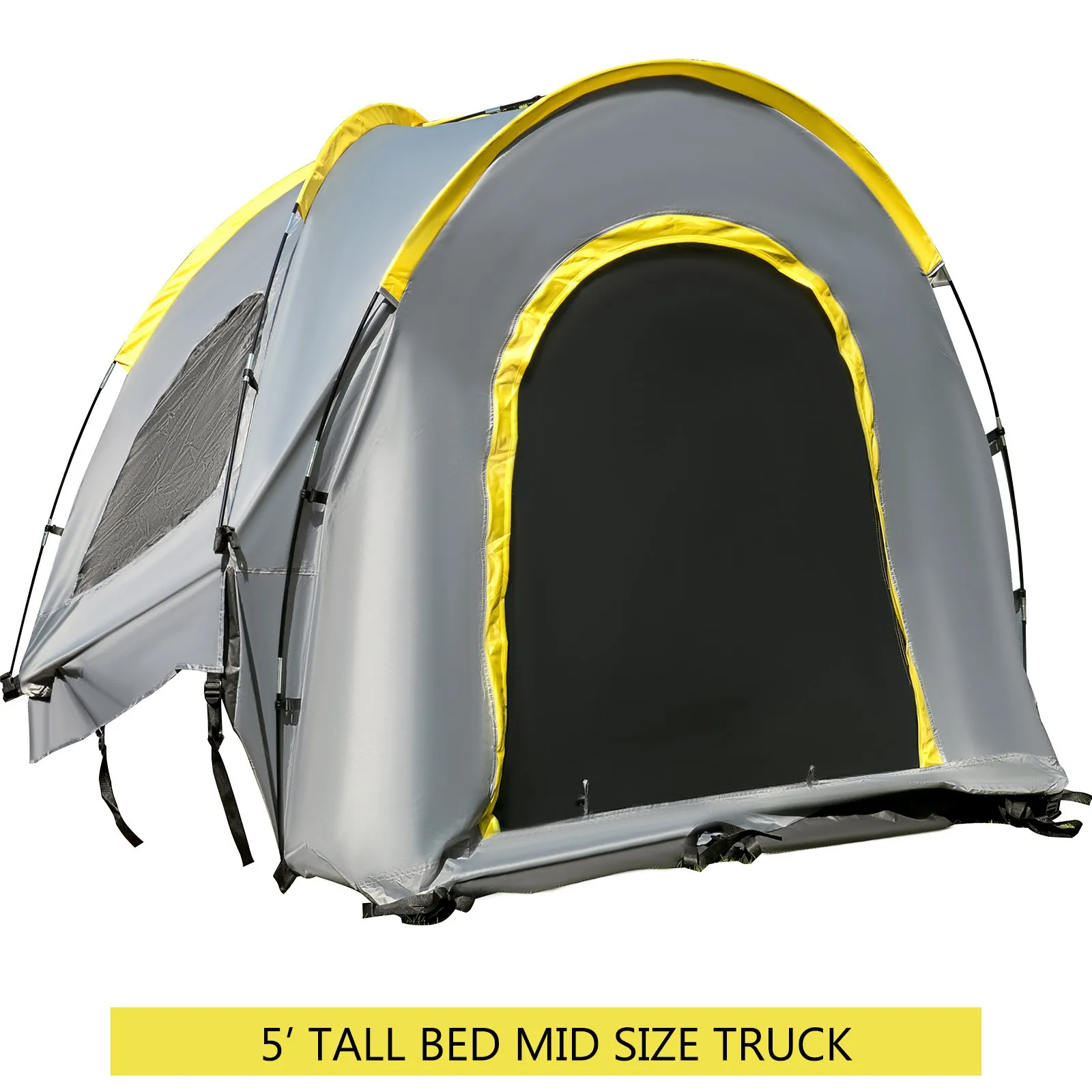 VEVOR Truck Tent 5-5.2 ft - Waterproof Pickup Tent for Mid Size Truck