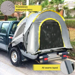 VEVOR Truck Tent 5-5.2 ft - Waterproof Pickup Tent for Mid Size Truck