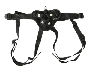 Vibrating Velvet Harness