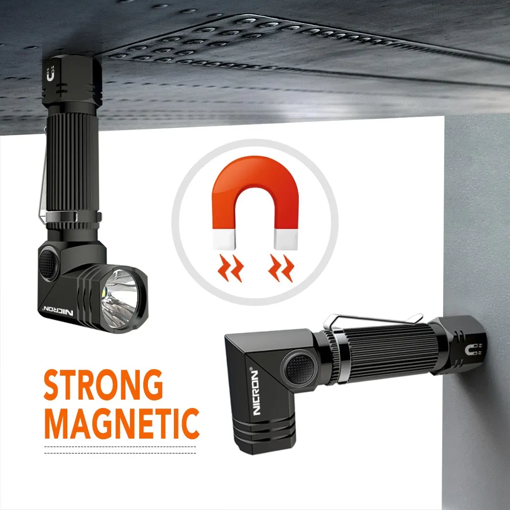 Waterproof Mini Magnet LED Torch