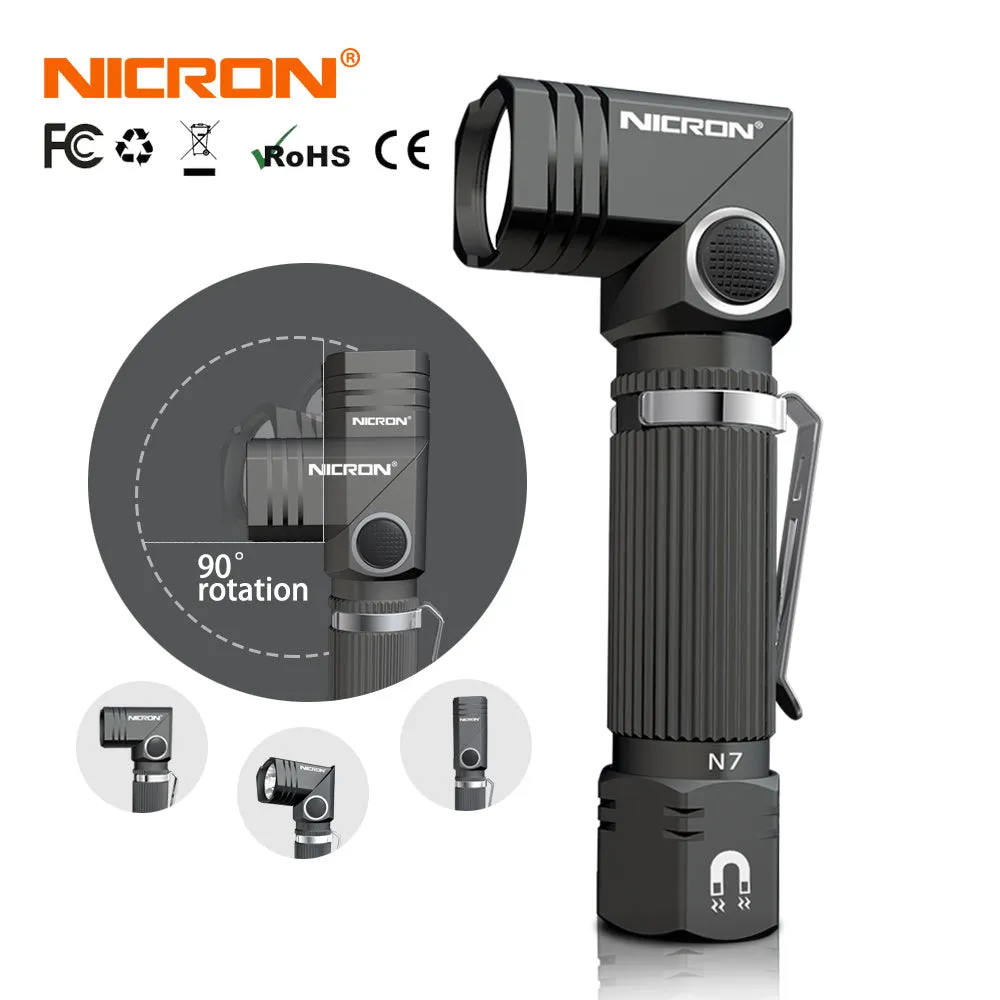 Waterproof Mini Magnet LED Torch