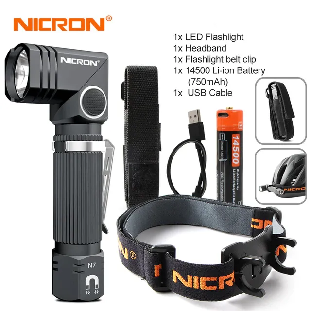 Waterproof Mini Magnet LED Torch