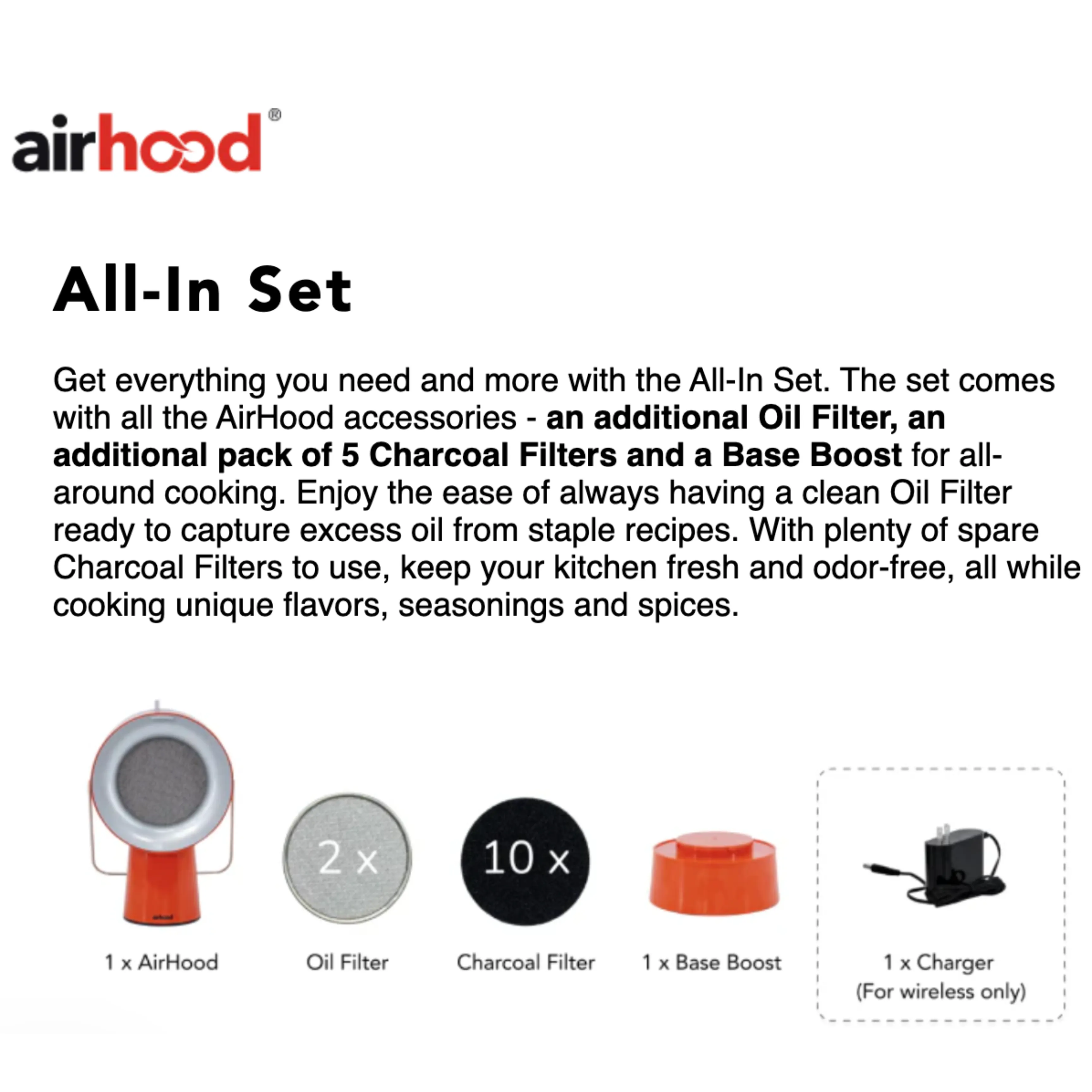 Wireless All In Set Black