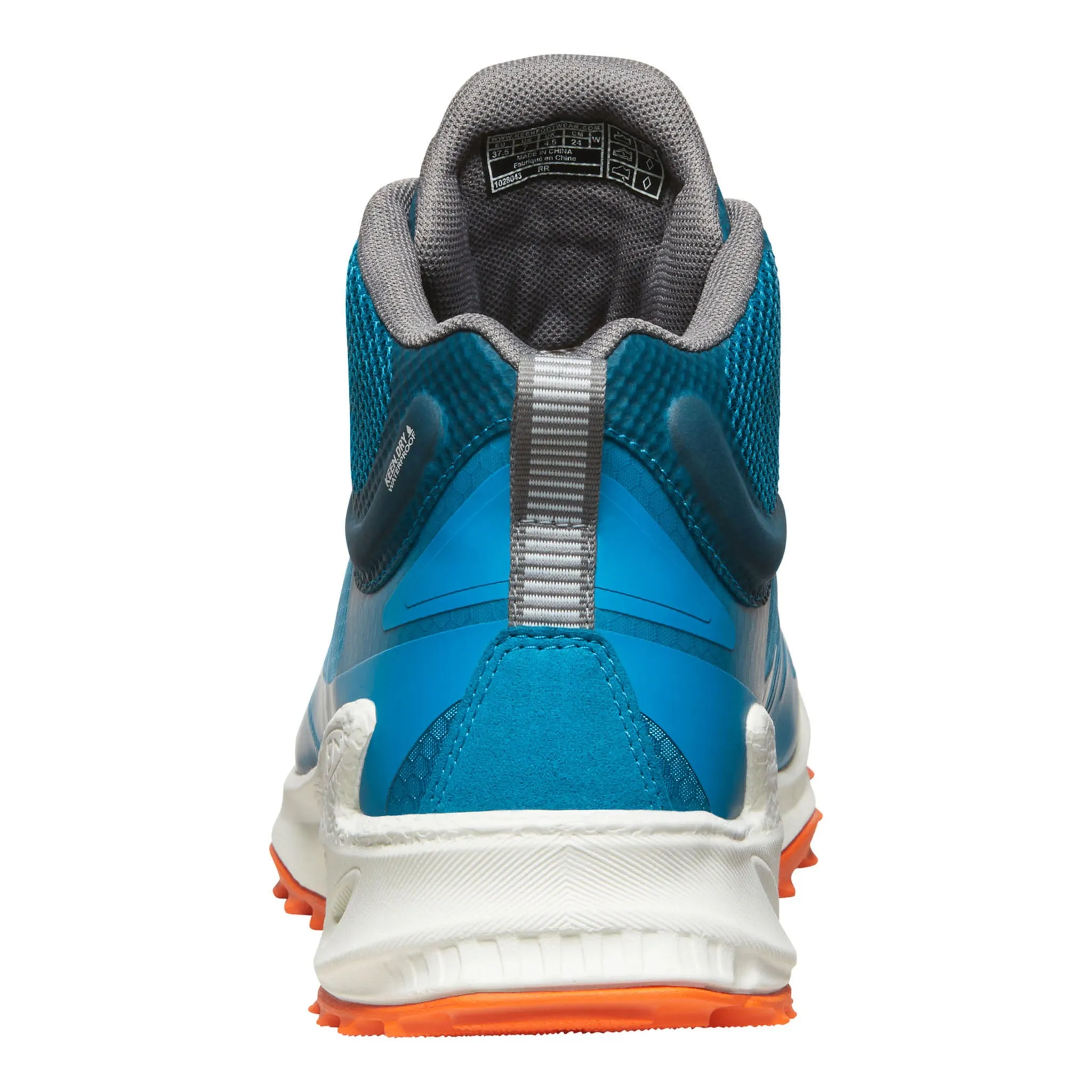 Women's Zionic MID Waterproof Fjord Blue/Tangerine