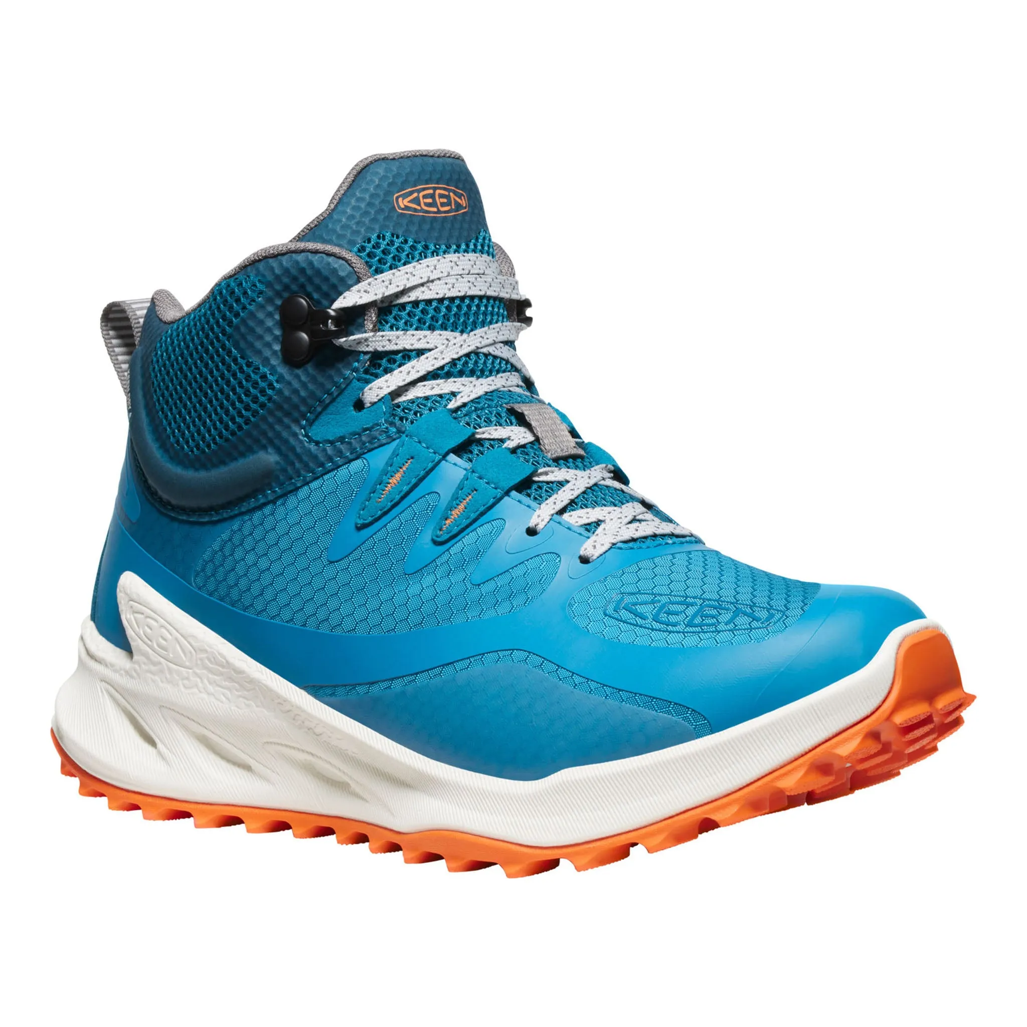 Women's Zionic MID Waterproof Fjord Blue/Tangerine